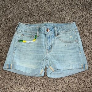 Embroidered American eagle shorts